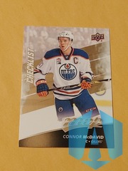2017-18 Upper Deck MVP Hockey Checklist #100 Connor McDavid Edmonton Oilers